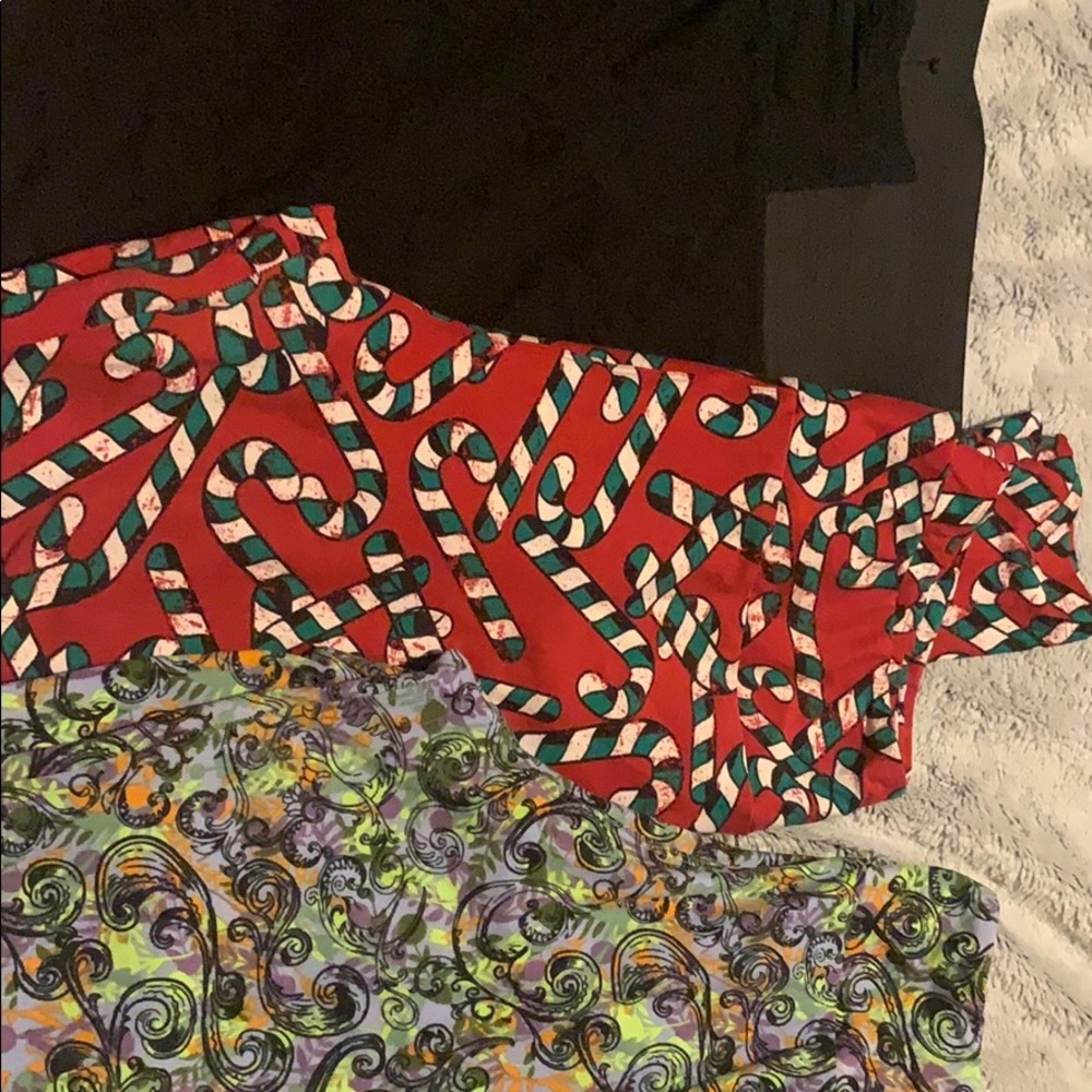 Plus size lot leggings tall and curvy/3x